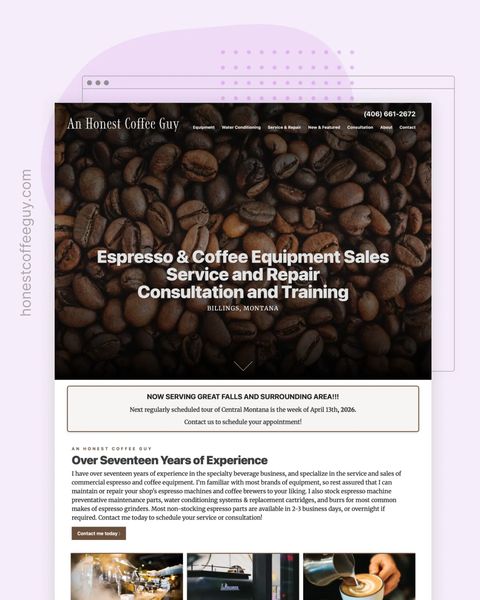 An Honest Coffee Guy Featured Website