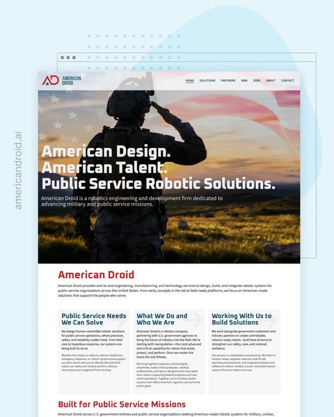 American Droid Featured Website