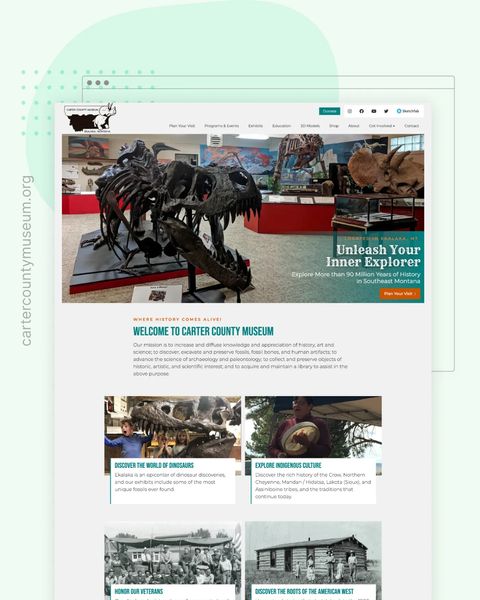 Carter County Museum Featured Website