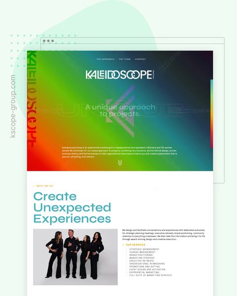 Kaleidoscope Group Featured Website
