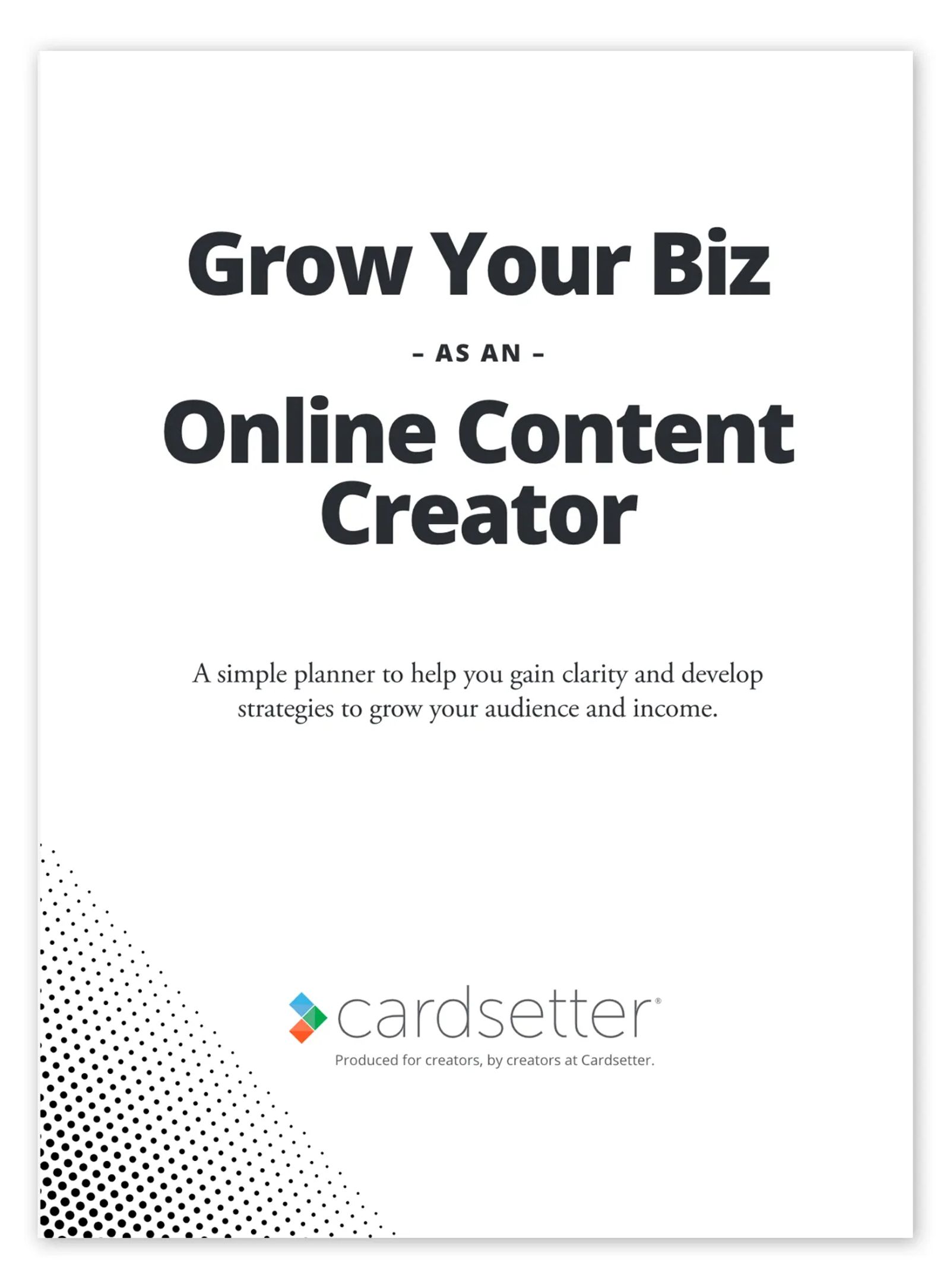 Grow Your Business as an Online Content Creator