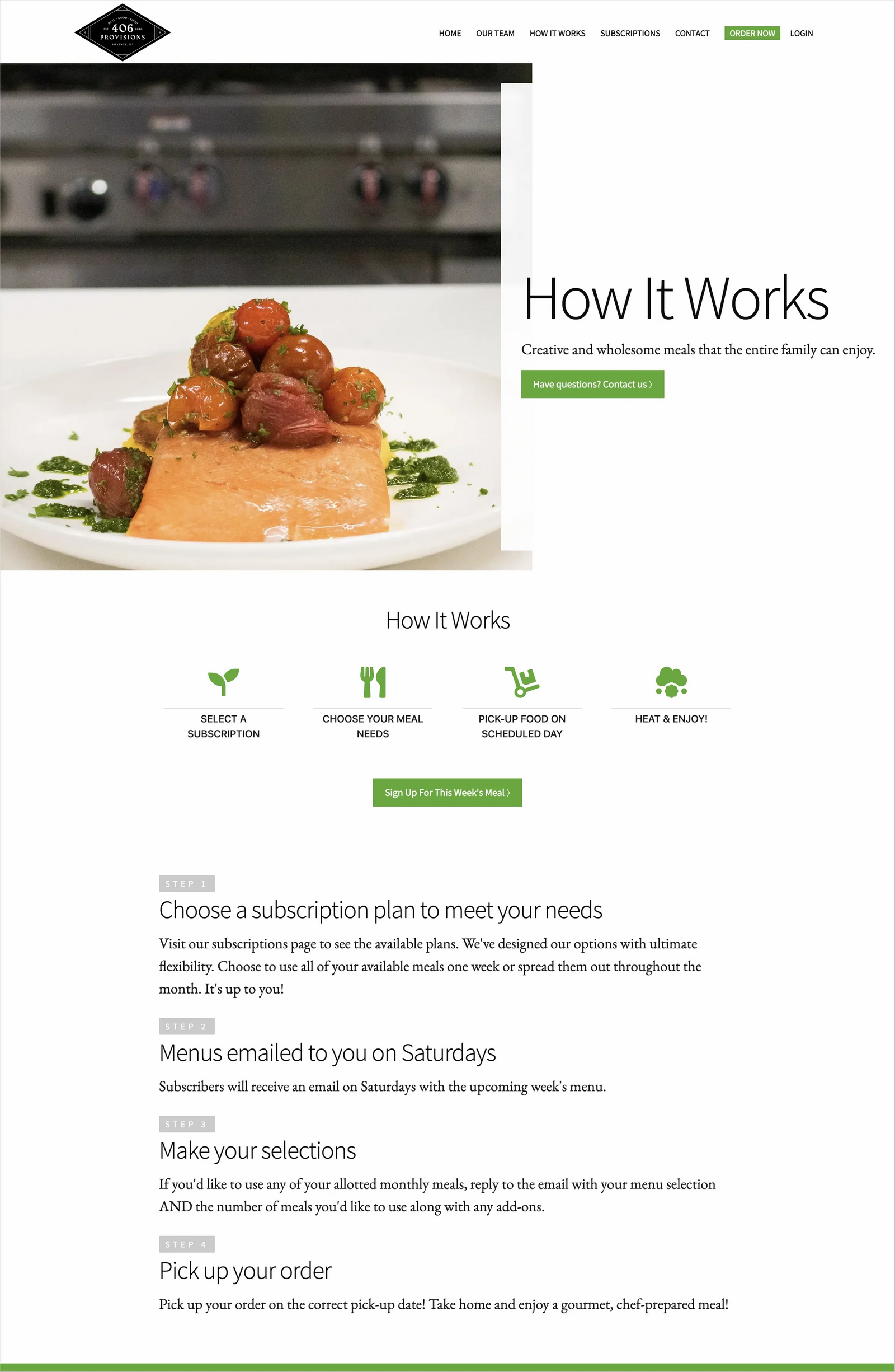 Examples of effective websites