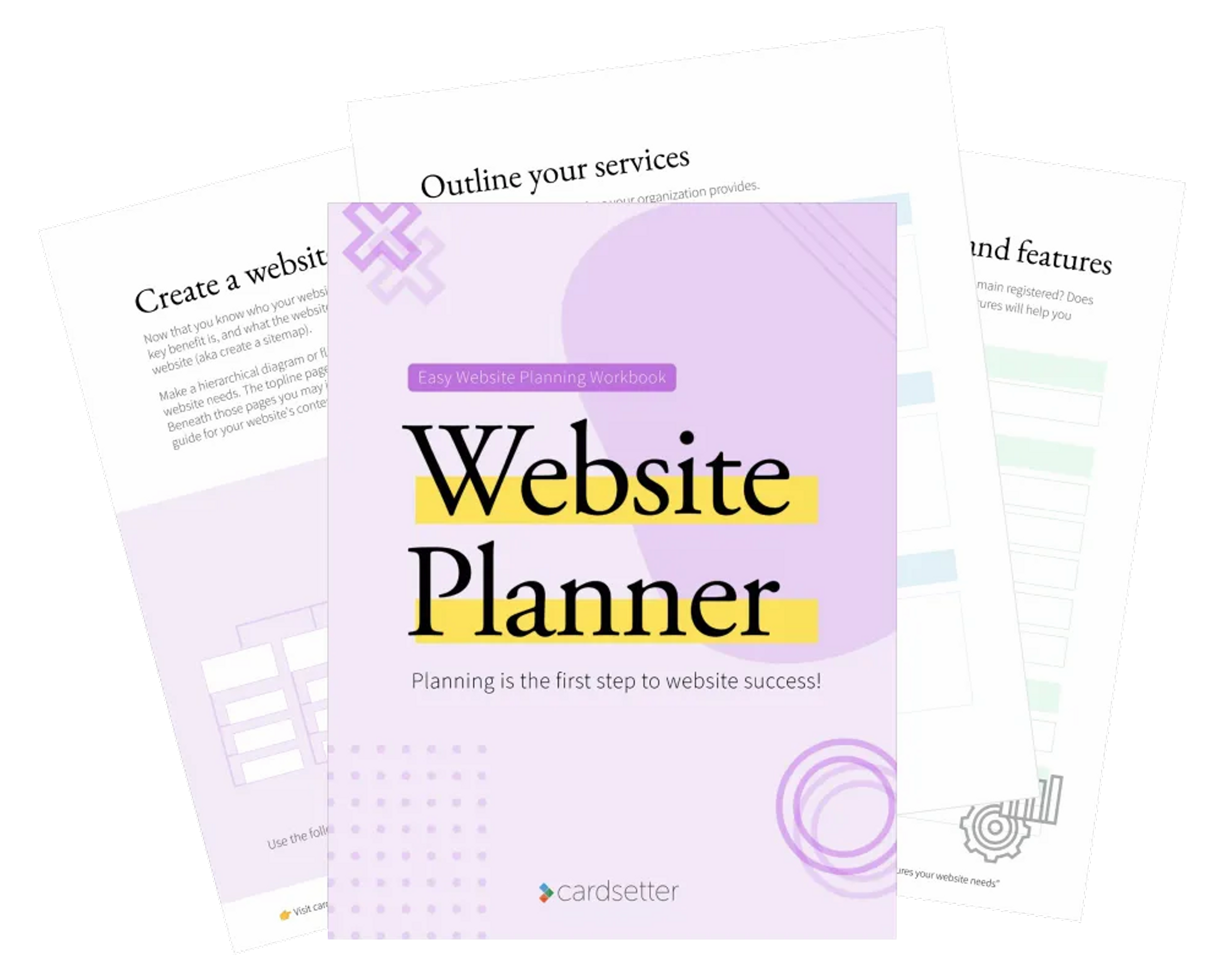 website planner workbook